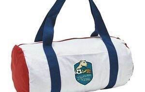Sac polochon impression multicolore